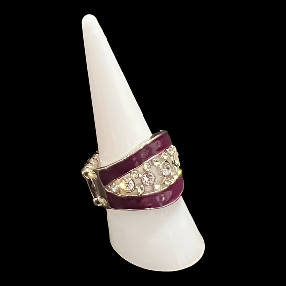 NWOT Statement Rings Bundle 3 Rings Bundle Jewelry Stretch Statement Rings - Picture 7 of 7